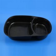 2 Division Tray - Clear or Black