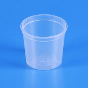 Small Round Cup - Clear