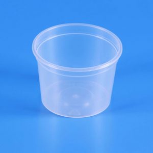 Small Round Cup - Clear